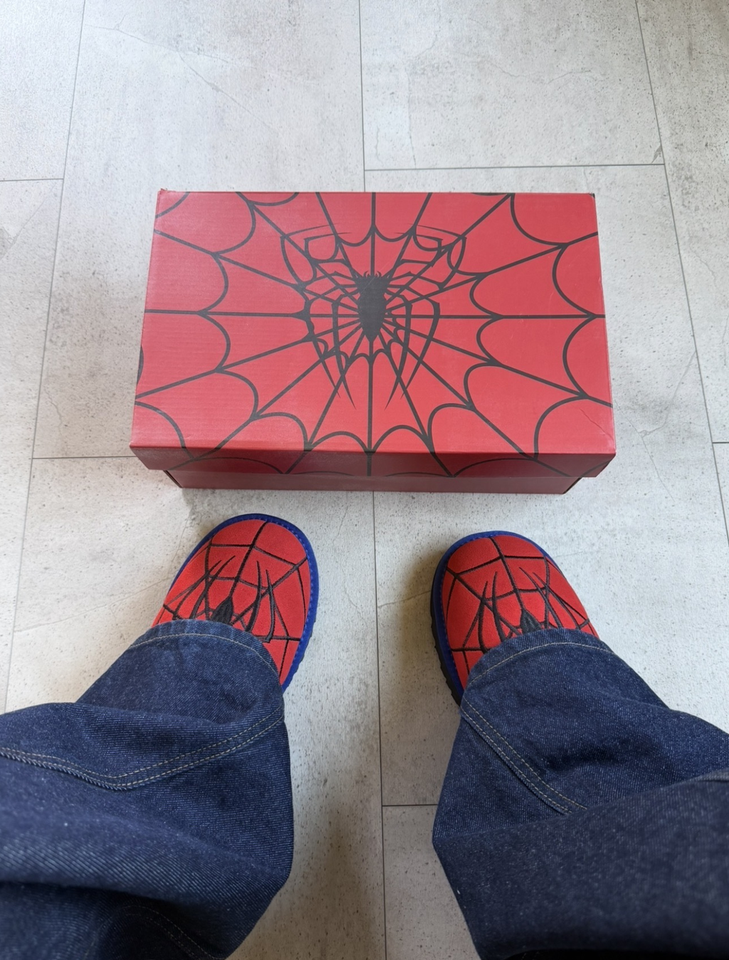 Kids Spider Slippers