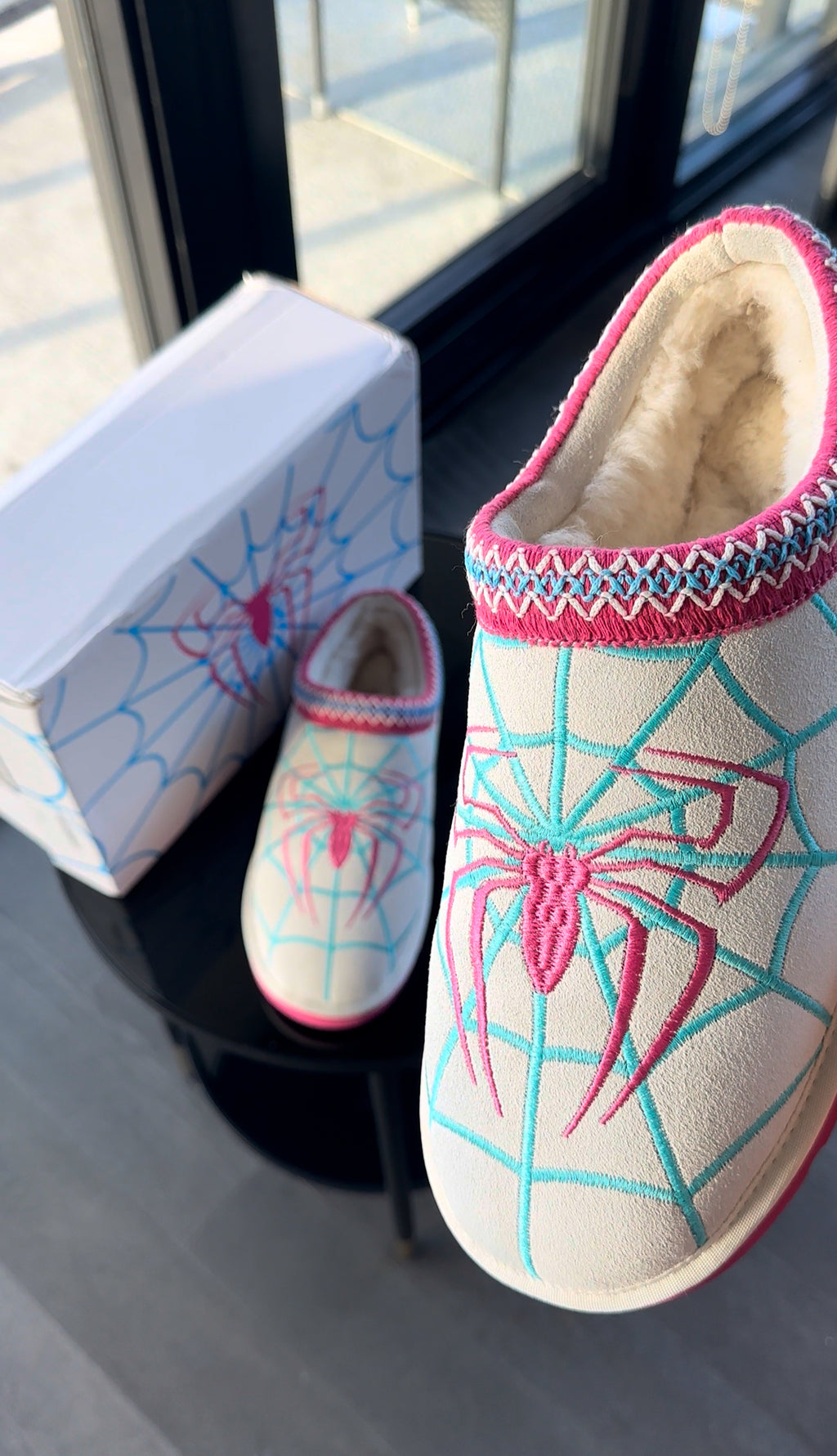 Spider Slippers Adult