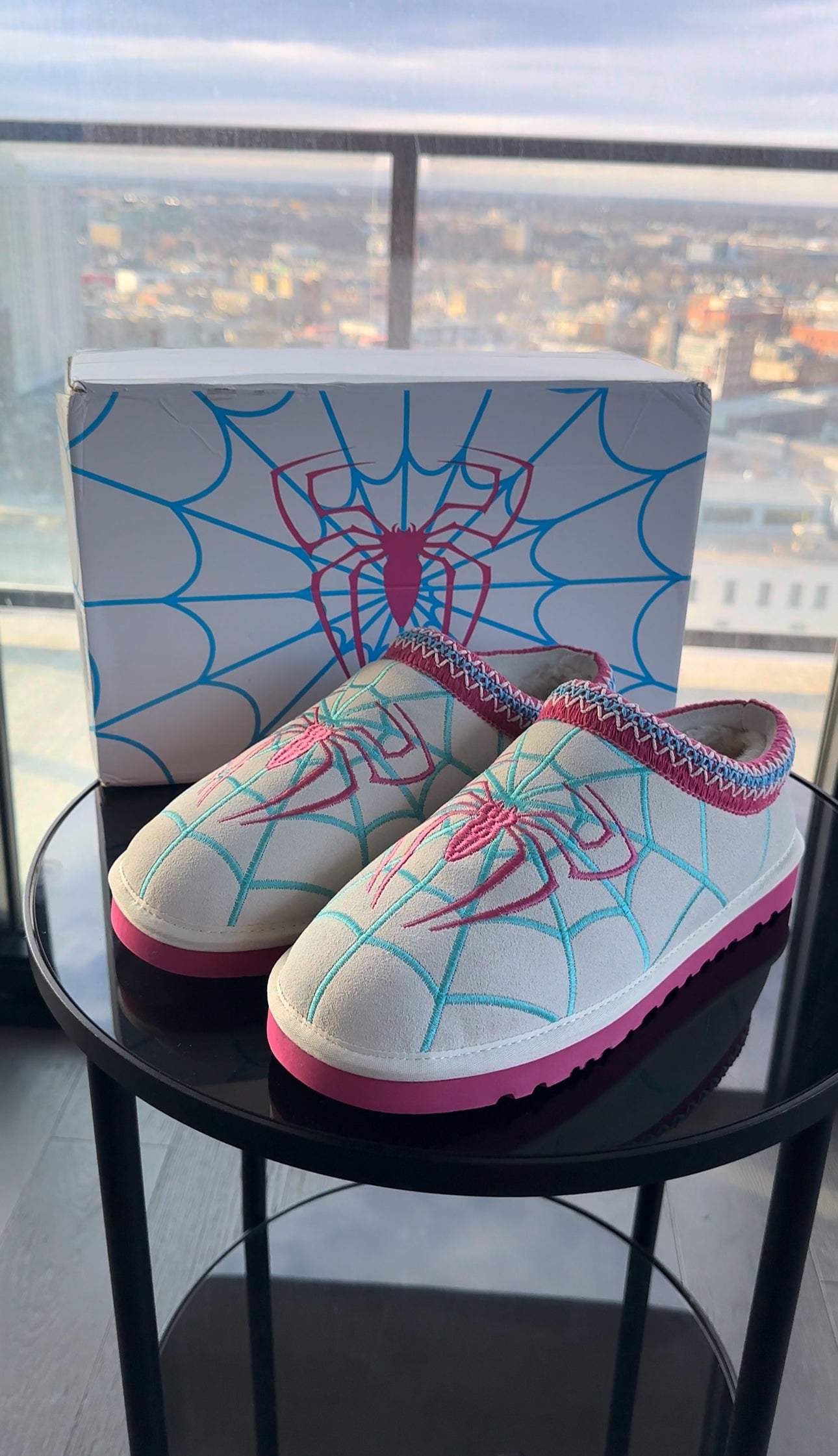 Spider Slippers Adult